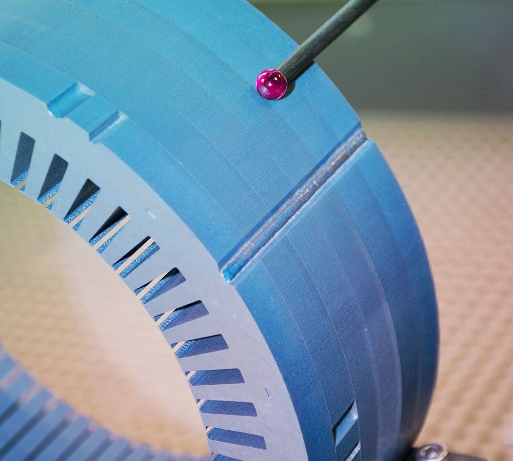 state of the art inspection equipment for electrical steel laminations