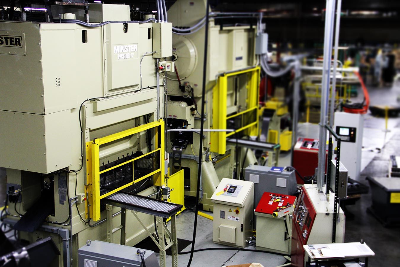 High speed lamination stamping tandem line