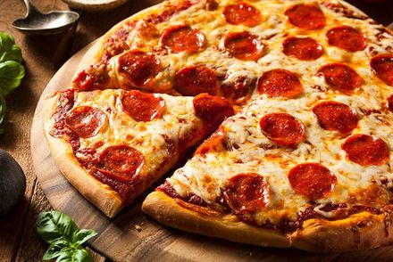 Pepperoni Pizza — Milwaukee, WI — Gold Rush Chicken Pepperoni Pizza — Milwaukee, WI — Gold Rush Chicken
