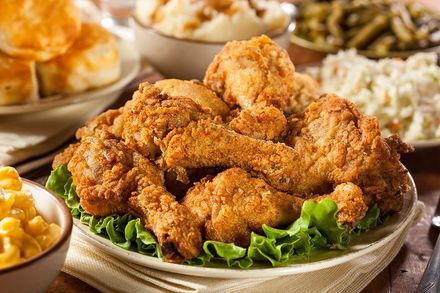 Fried Chicken with Biscuits and Mashed Potatoes — Milwaukee, WI — Gold Rush Chicken Fried Chicken with Biscuits and Mashed Potatoes — Milwaukee, WI — Gold Rush Chicken