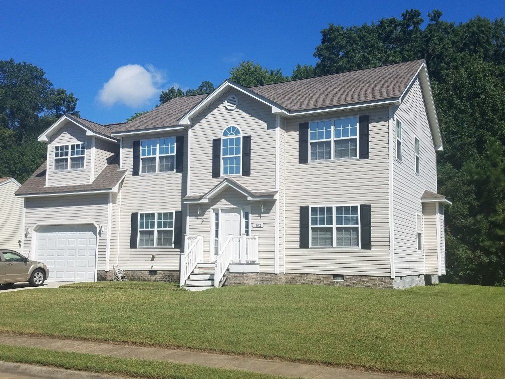 Residential — White Modern House in Newport News, VA Residential — White Modern House in Newport News, VA