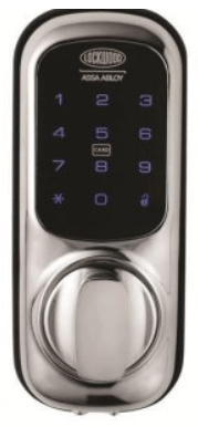 Lockwood 001 Touch Keyless Entry