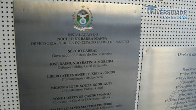 placa de inauguração em aço rj