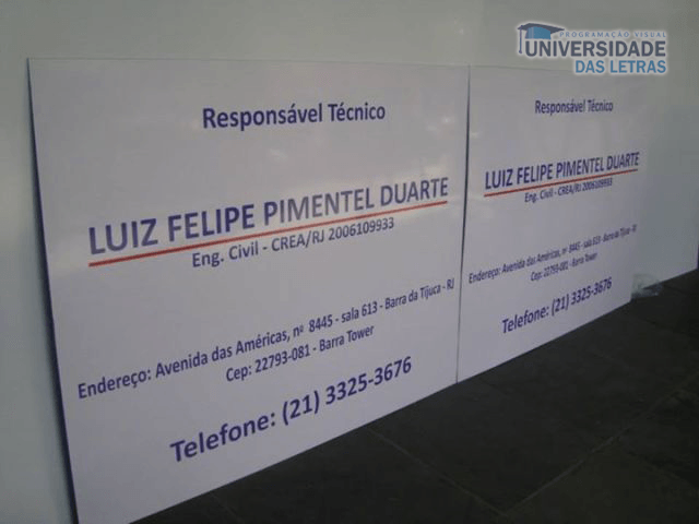 placas de pvc rio de janeiro