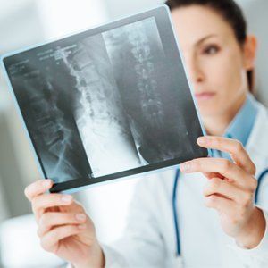 Medical professionals with mother and baby girl-USA Medical professionals with mother and baby girl-USA