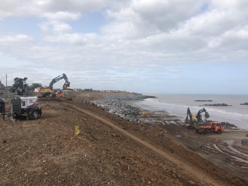 Withernsea Flood Defences
