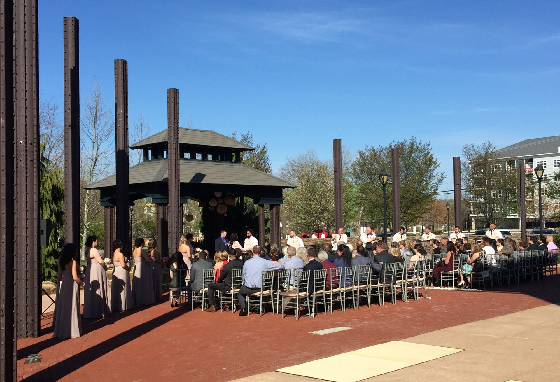 ceremony sound at outdoor wedding