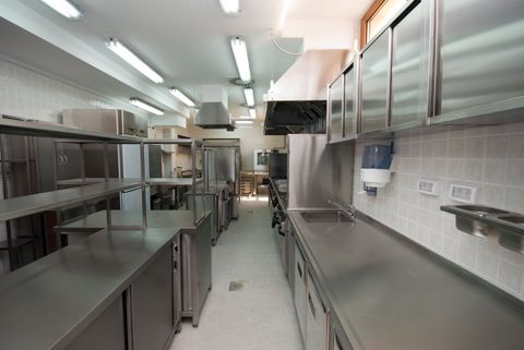 Fire Suppression System — Clean And Empty Kitchen in St. Louis, MO Fire Suppression System — Clean And Empty Kitchen in St. Louis, MO