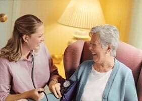 Senior with physicians — contact services in Parma, OH Senior with physicians — contact services in Parma, OH