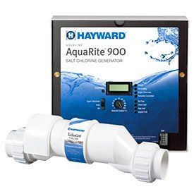 hayward aquarite 900 salt chlorine generator is a salt chlorine generator for swimming pools .