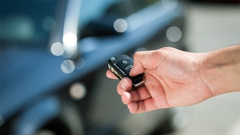 Unlocking Car Door Using Keyless Entry — Saint Louis, MO — Krause Key & Lock Service Unlocking Car Door Using Keyless Entry — Saint Louis, MO — Krause Key & Lock Service