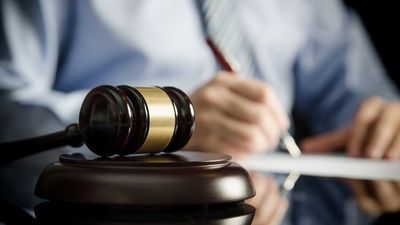 Living Wills — Lawyer in Office with Gavel in Miami Lakes, FL