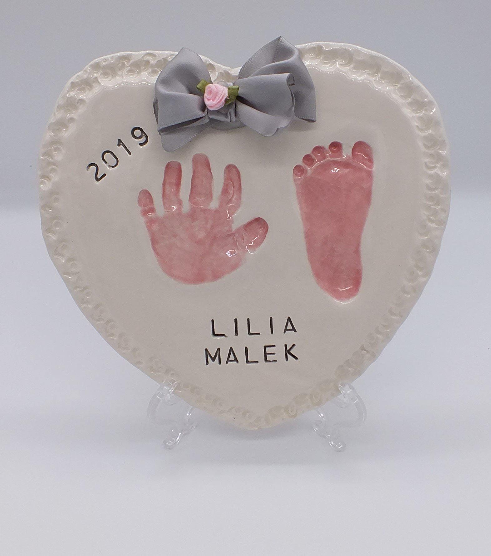 Lilia Malek 2019 Handprint And Footprint — Norco, CA — Little Bitty Prints