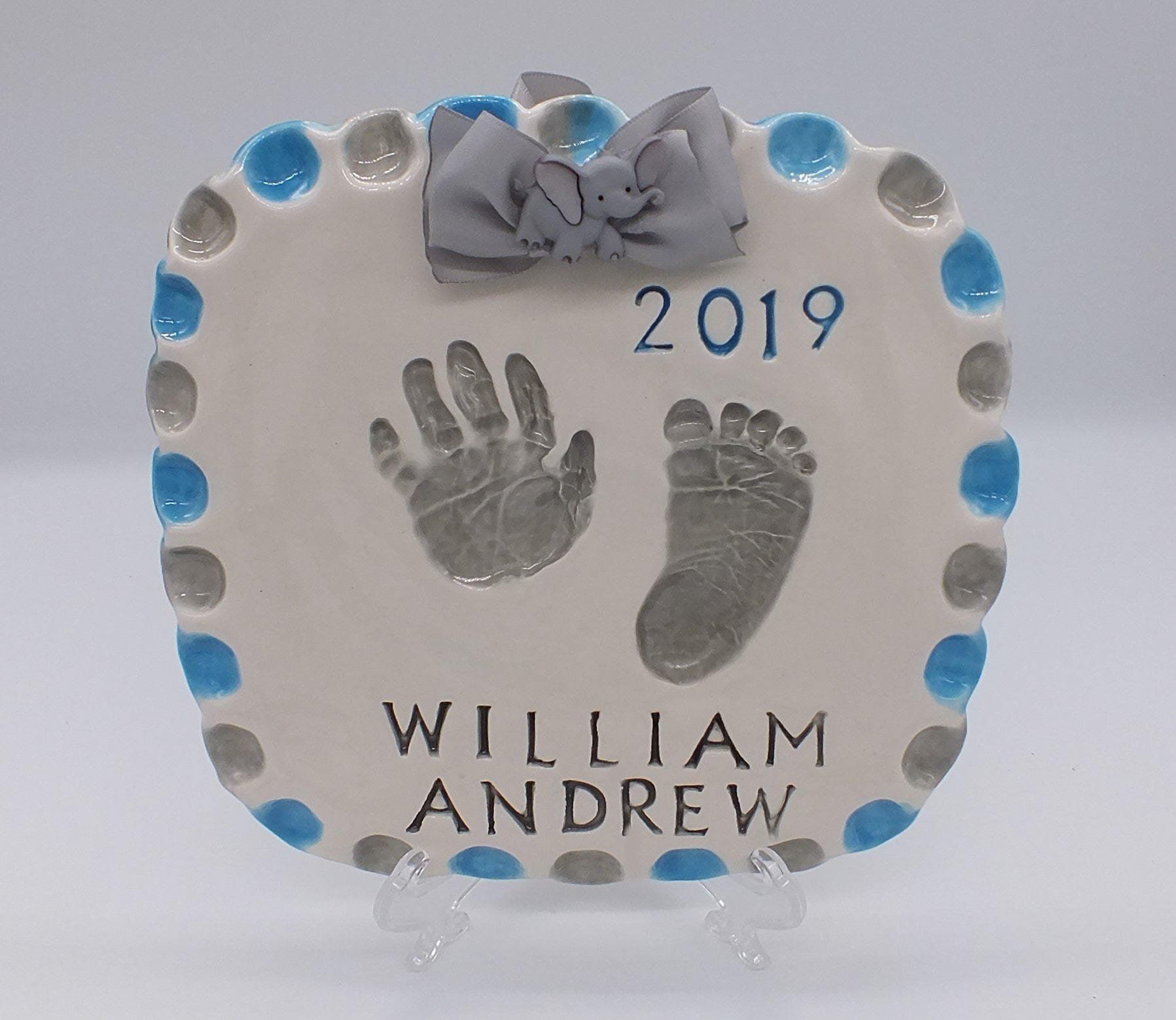 William Andrew 2019 Handprint And Footprint — Norco, CA — Little Bitty Prints
