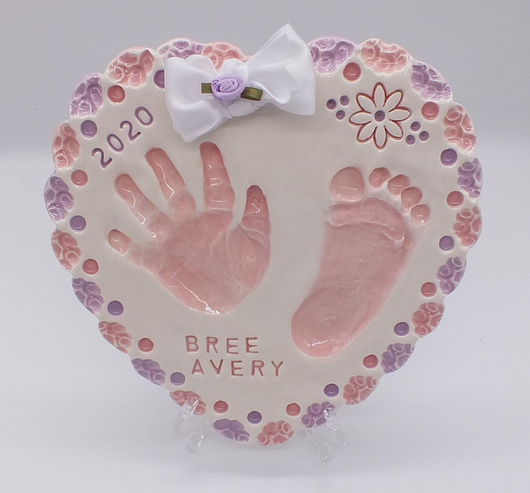 Bree Avery 2020 Handprint And Footprint — Norco, CA — Little Bitty Prints