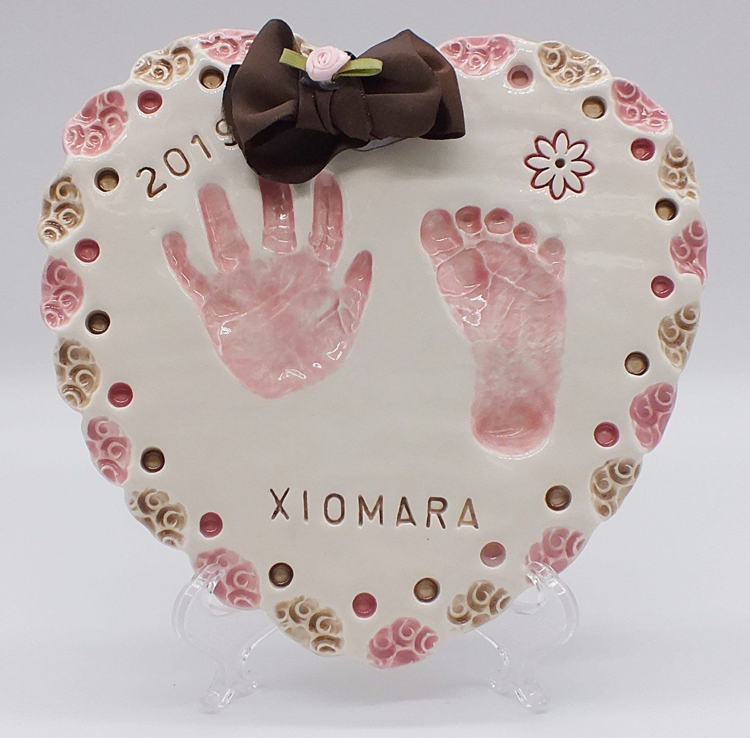 Xiomara 2019 Handprint And Footprint — Norco, CA — Little Bitty Prints
