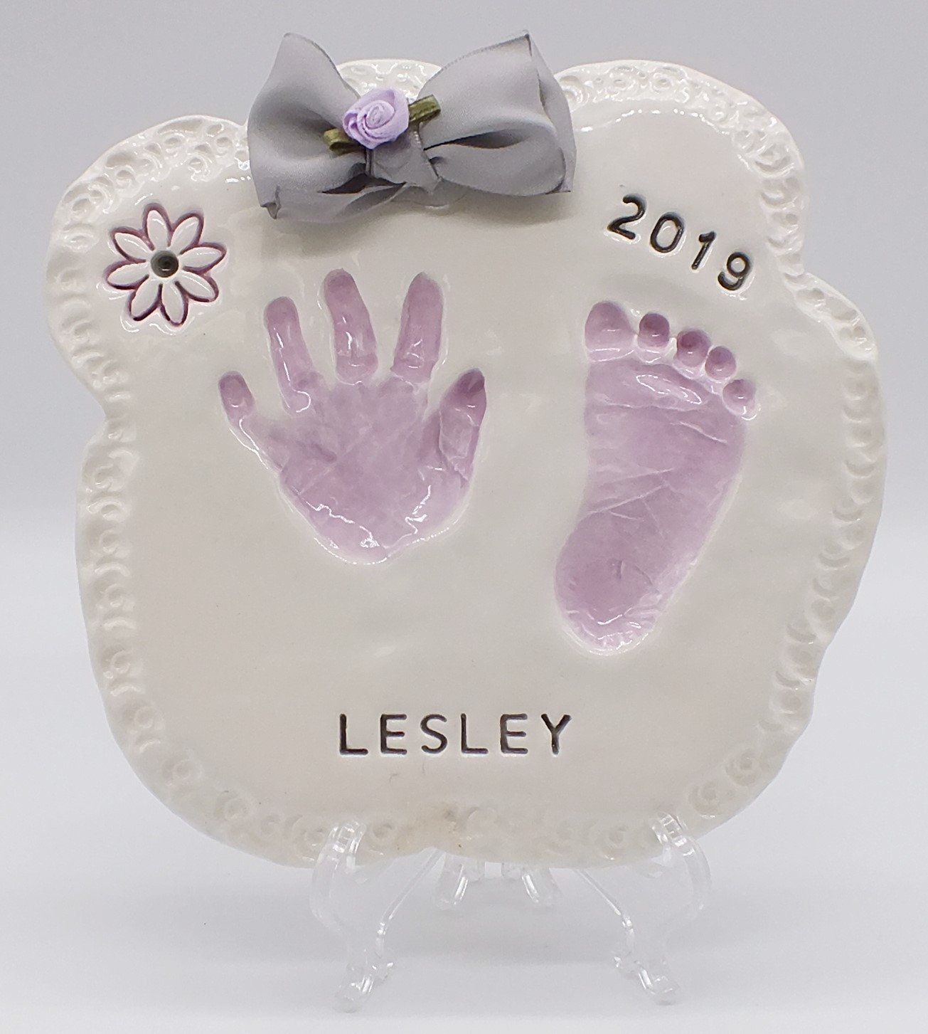 Lesley 2019 Handprint And Footprint — Norco, CA — Little Bitty Prints