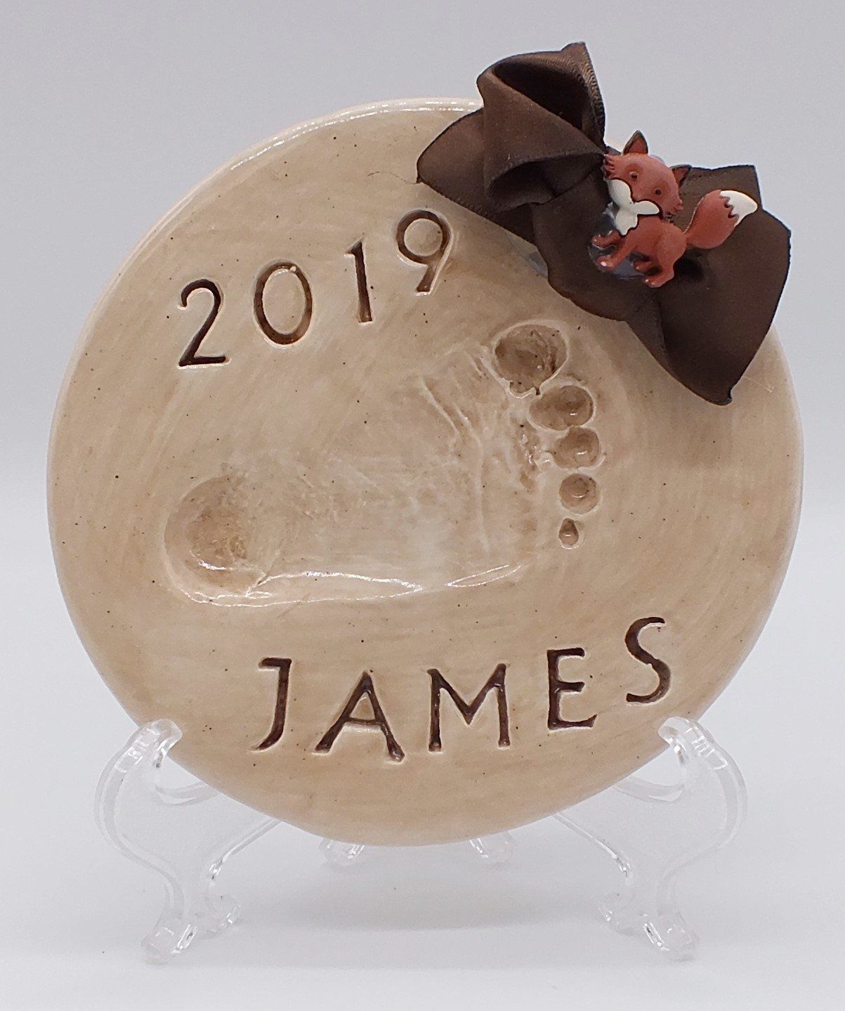 James 2019 Footprint — Norco, CA — Little Bitty Prints