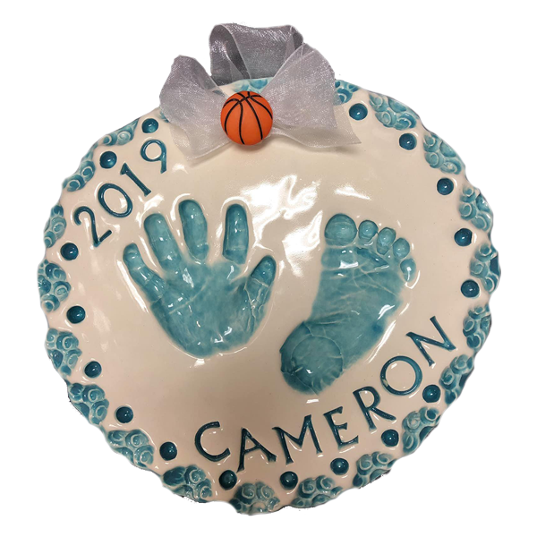 Cameron Handprint And Footprint — Norco, CA — Little Bitty Prints