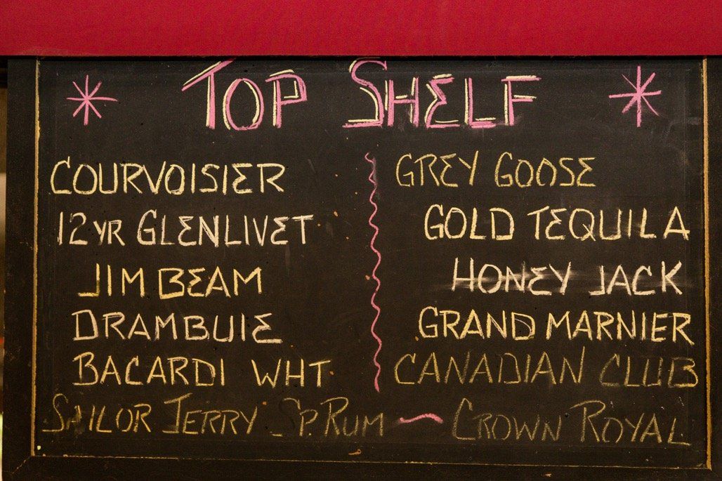 Eastside Bar & Grill - Menu