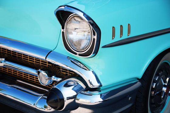 fanalino di un'auto d'epoca