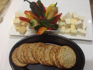 chile cheese sampler
