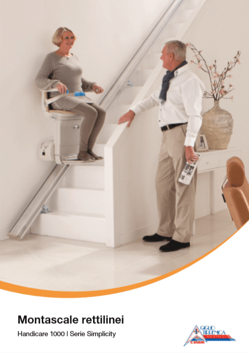 montascale rettilinei brochure