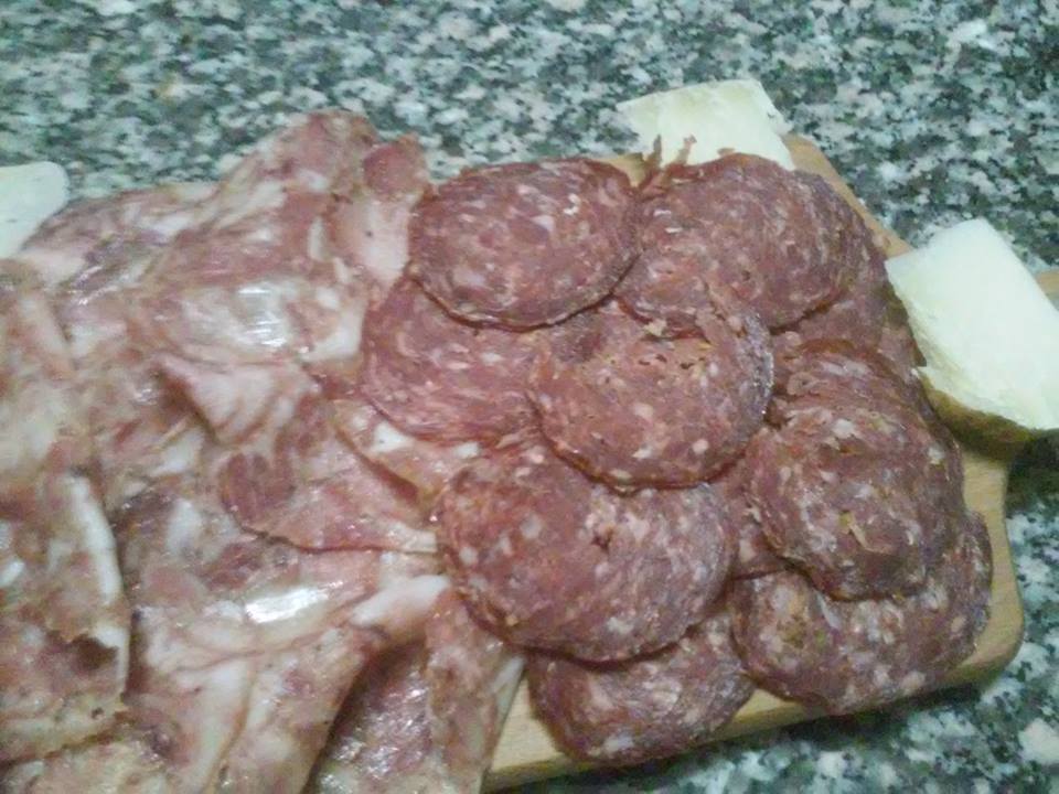 vassoio di affettati