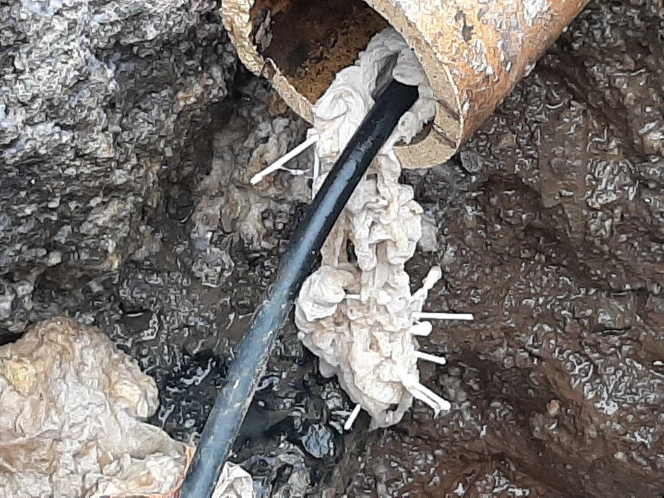 cotton buds causing blockage blocked drain with wipes