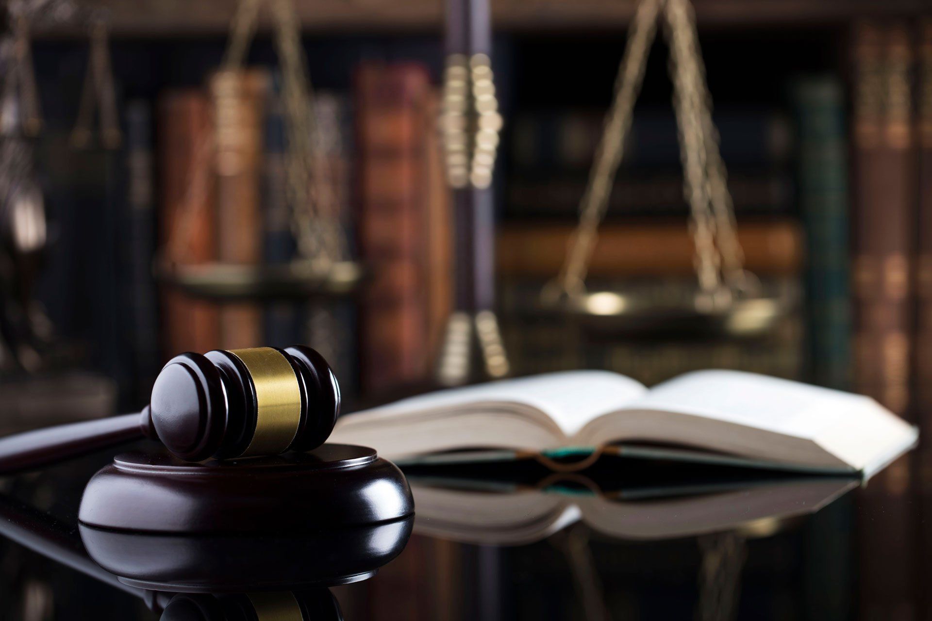 Gavel And Book On Table — West Palm Beach, FL — Gary A. Isaacs, PA