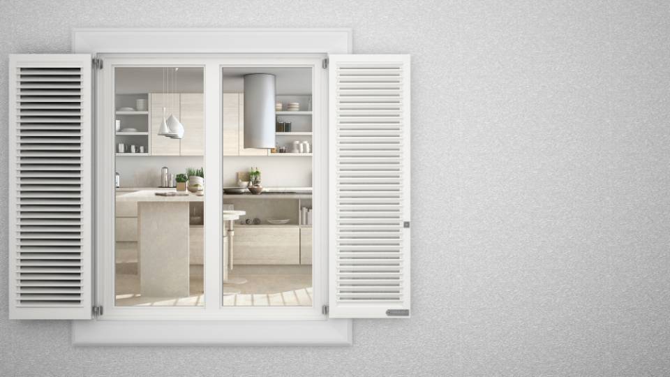 persiane in legno e alluminio