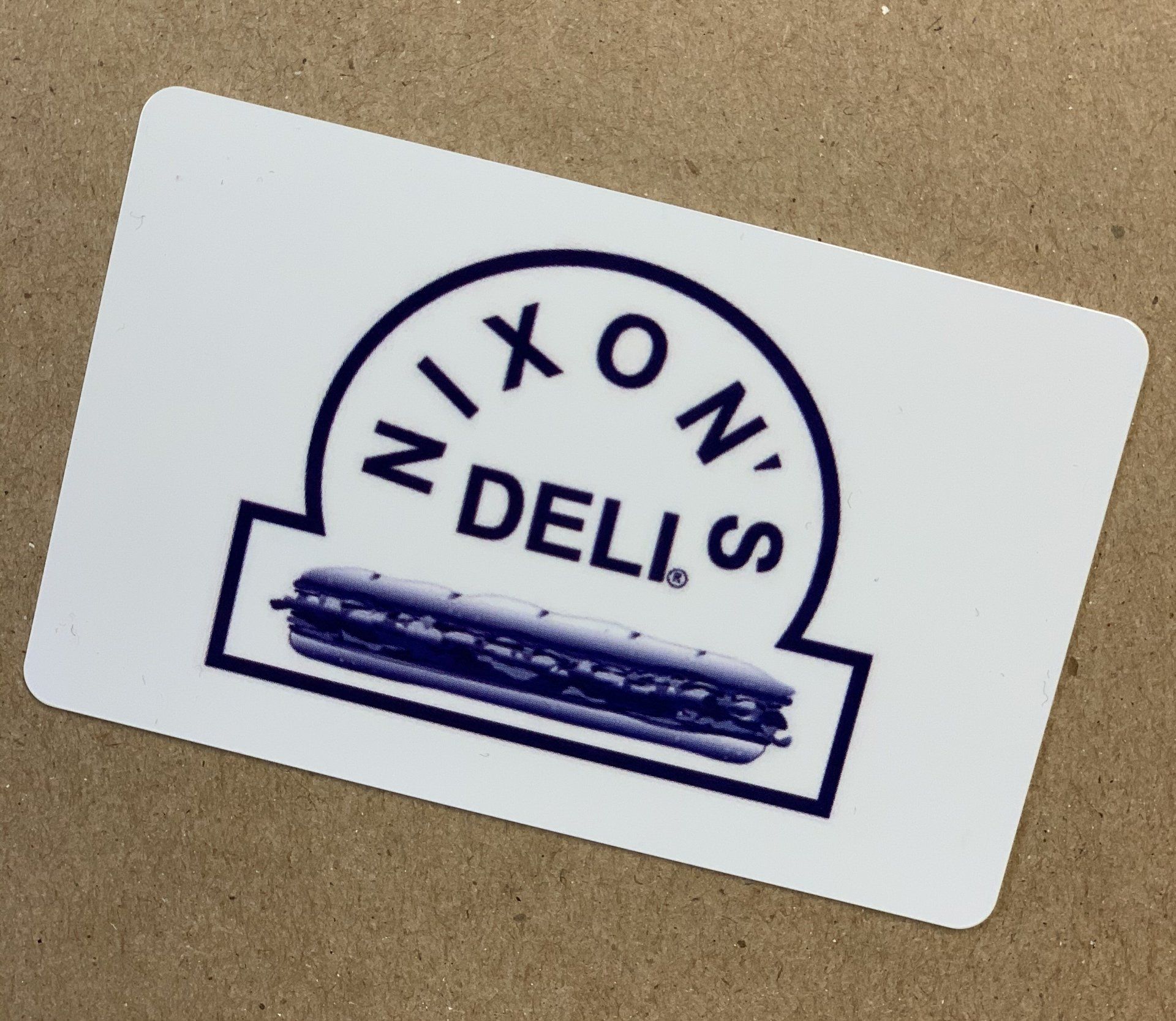Nixon's Deli Gift Card