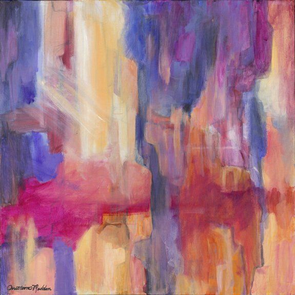 Canyon Expressions, Original Painting, #128 Acrylic, 24x24