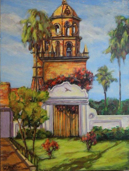 Still Standing, Original Painting, Acrylic, 16x12