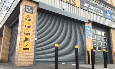 Mechdoors D110 Security Roller Shutters in Glasgow & Edinburgh