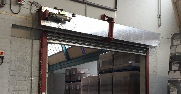 Mechdoors D150 Fire Resisting Roller Shutters in Glasgow & Edinburgh