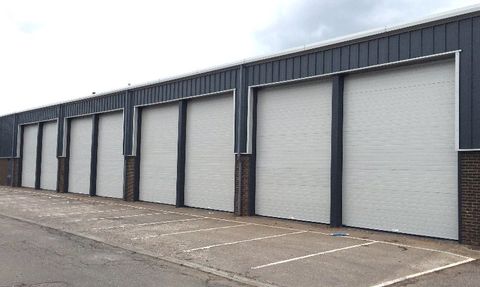 Mechdoors Sectional Overhead Door in Glasgow & Edinburgh