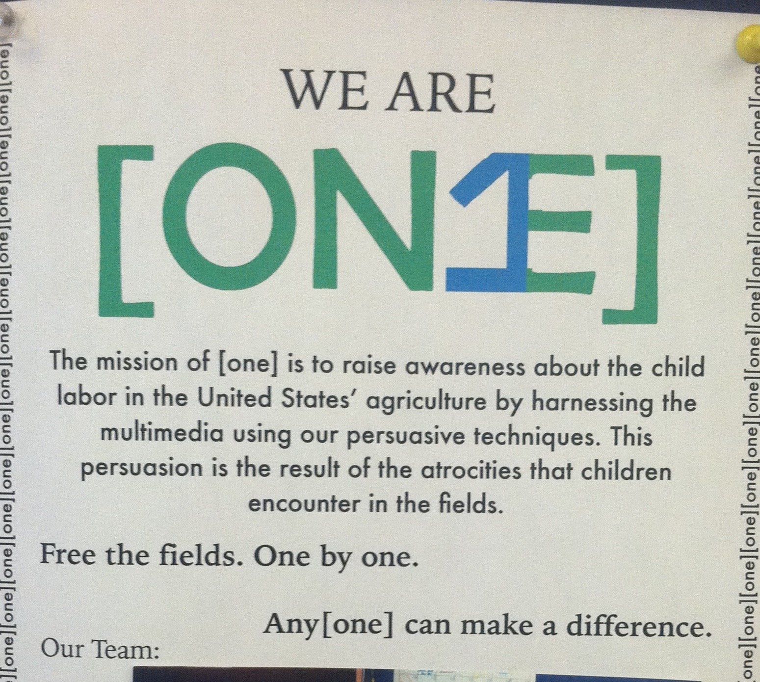We Are One