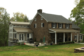 Brown Colored House — Langhorne & Bensalem, PA — Besco Windows and Doors Inc.