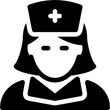 Icona dell'assistenza medico infermieristica