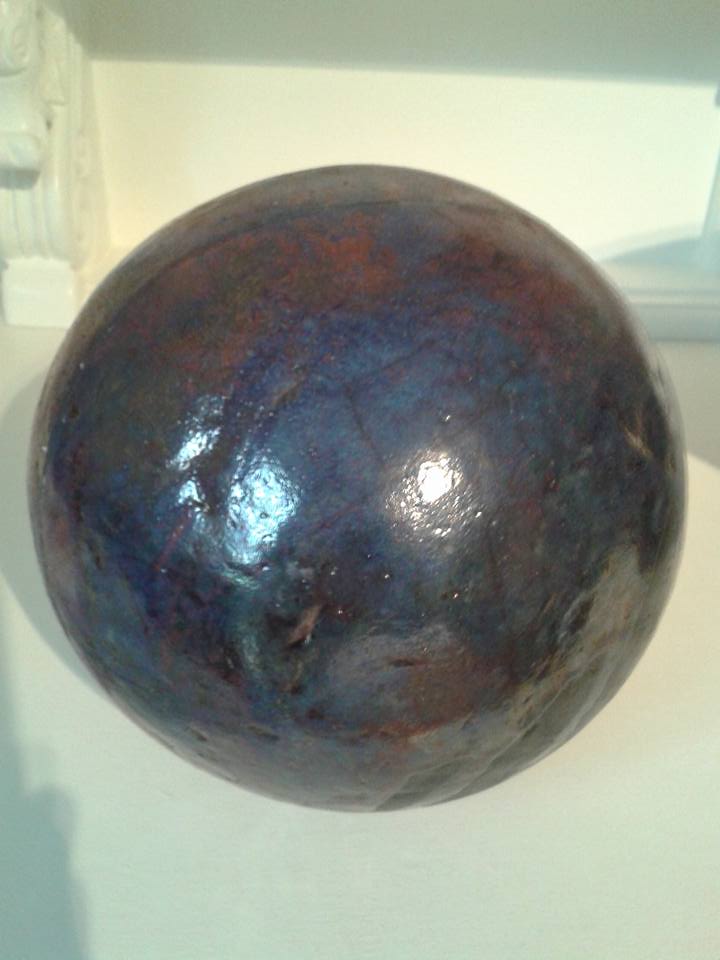 raku bol blauw