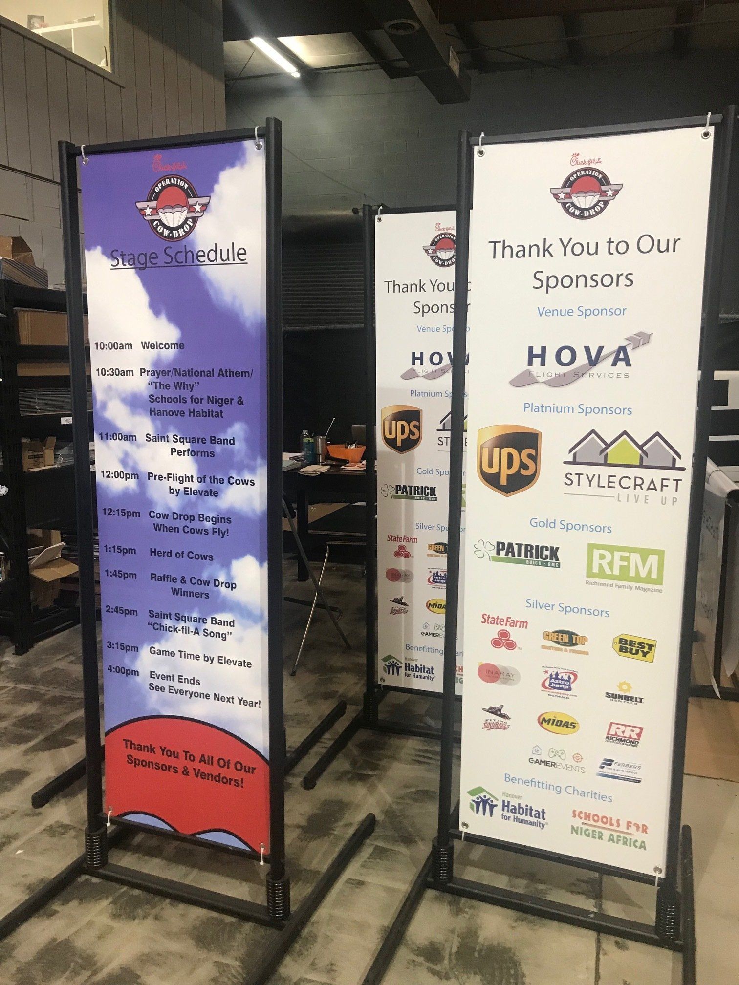 Event signage
