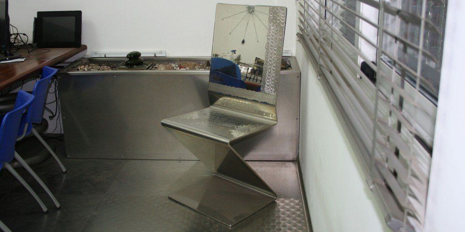 sedia in ferro