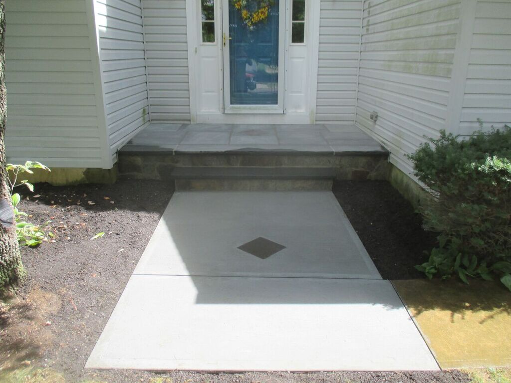 Custom Cement Walkway - Masonry in Middletown, NJ