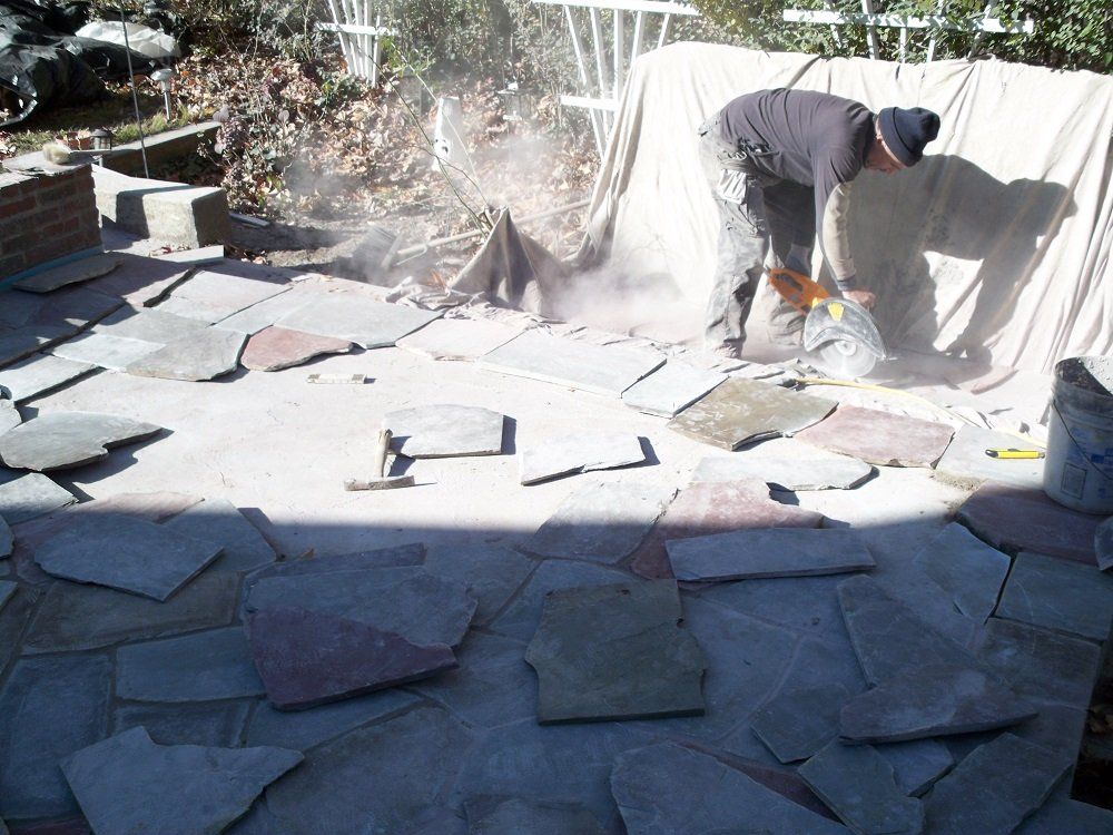 custom stone patio installation - stone masonry in Middletown, NJ