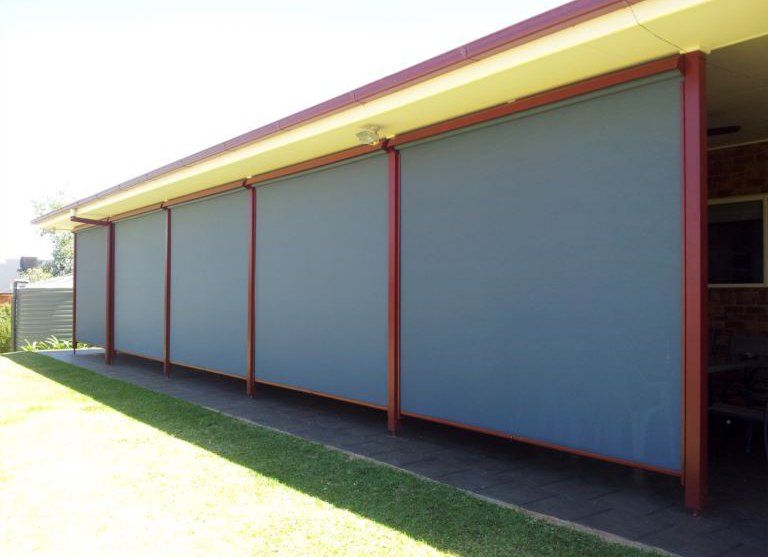 side channel awnings