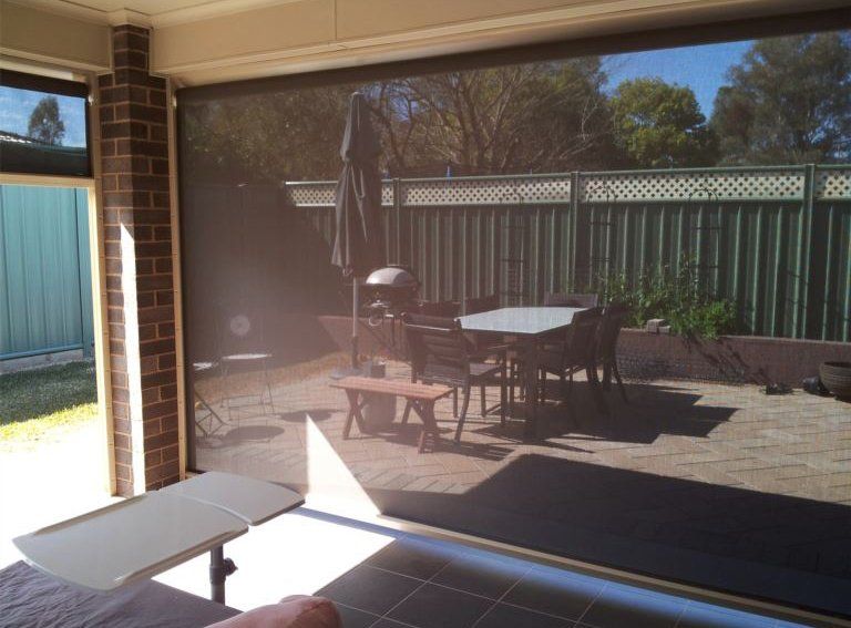 side channel awnings