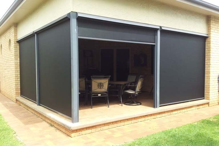 side channel awnings