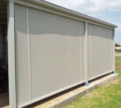 straight drop verandah awnings