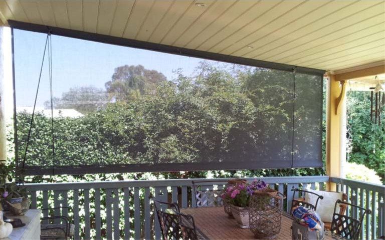 straight drop verandah awnings